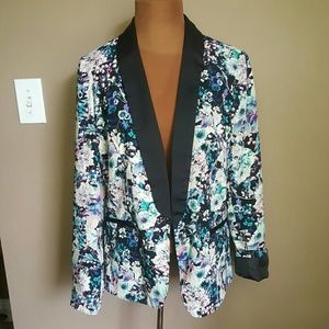Lauren Conrad floral jacket